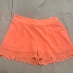 Peach shorts